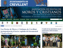 Tablet Screenshot of morosicristianscrevillent.com